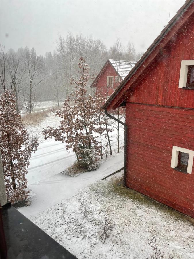 Vceli Chata Mirda Pirda Dolní Moravice Buitenkant foto